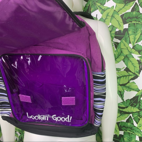 Retro 2003 Bratz Book Bag Y2K 2000s Lookin' Good Stylish Fashion Backpack - Picture 9 of 13